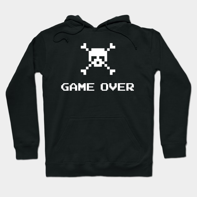 Retro Vintage Gamer | GAME OVER Hoodie by MeatMan